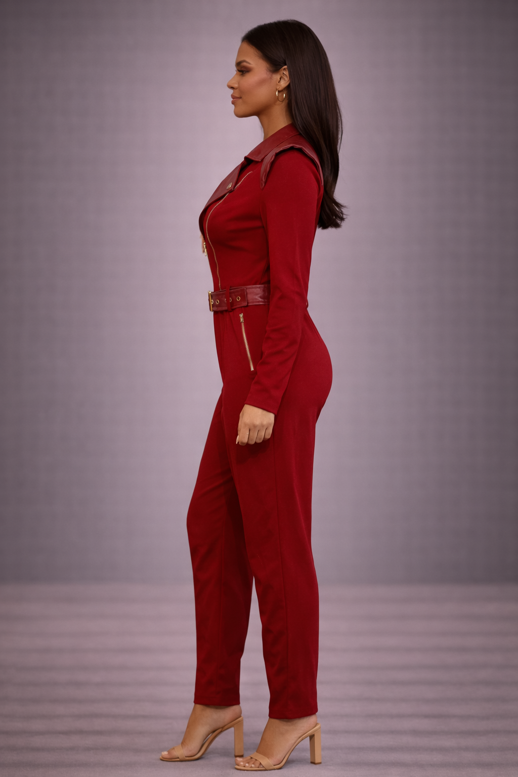 Madelyn Couture Scarlet Command Jumpsuit