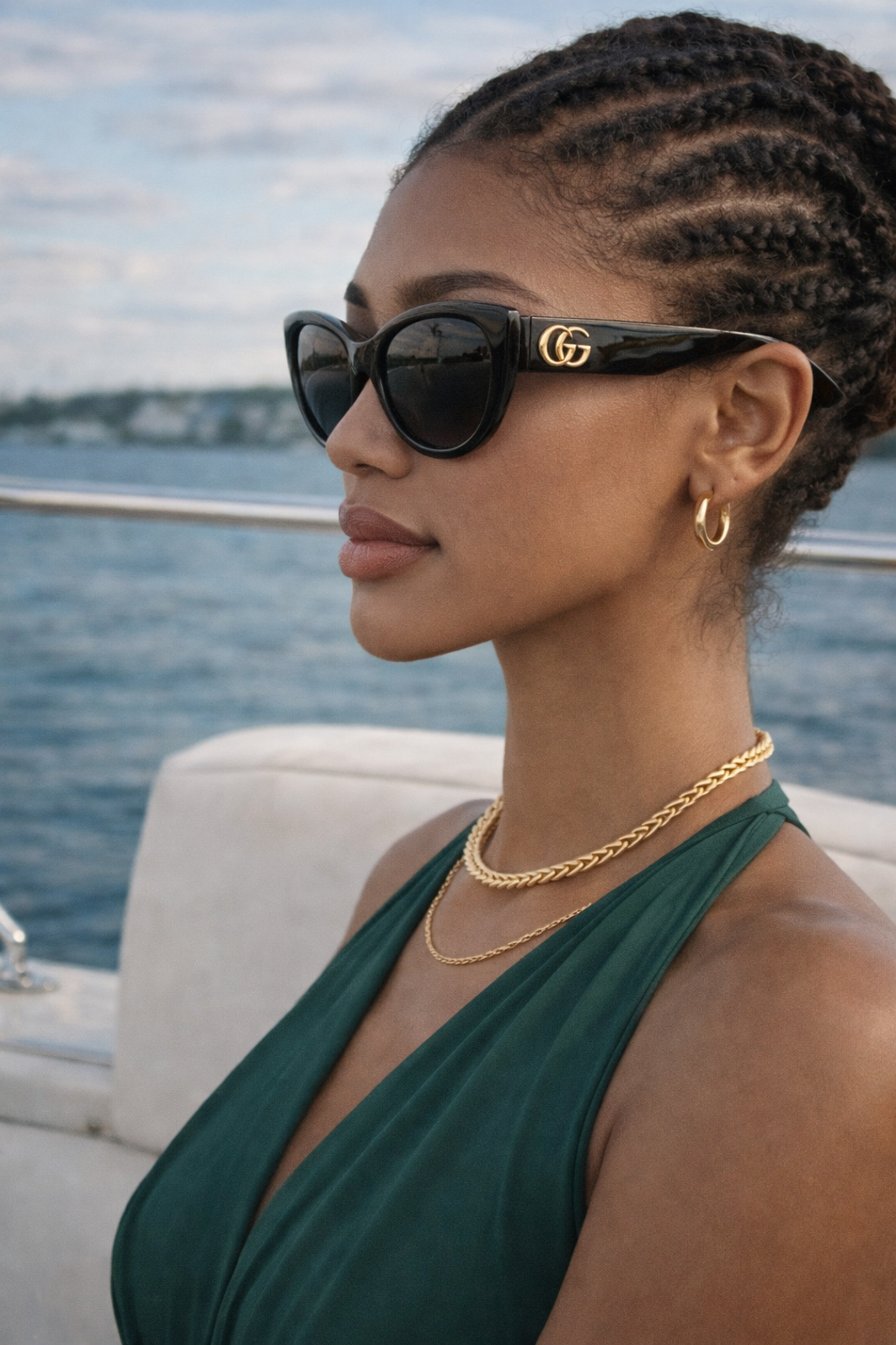 Gucci Oval Cat Eye Glasses