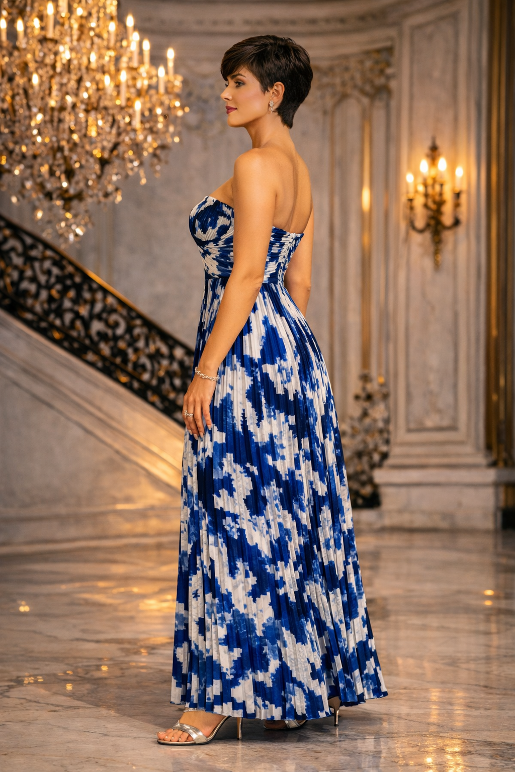 Royal Sapphire Garden Halter