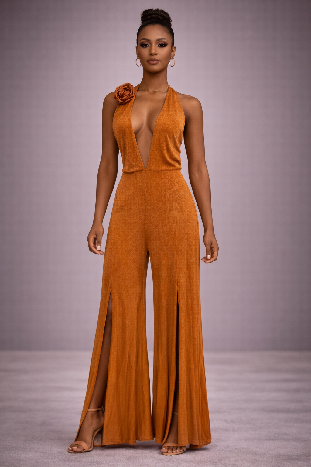 Madelyn Couture Amber Flow Jumpsuit