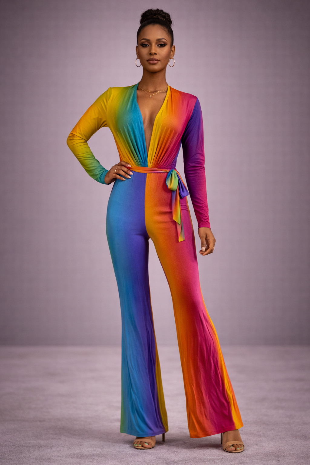 Madelyn Couture Prism Aura Jumpsuit
