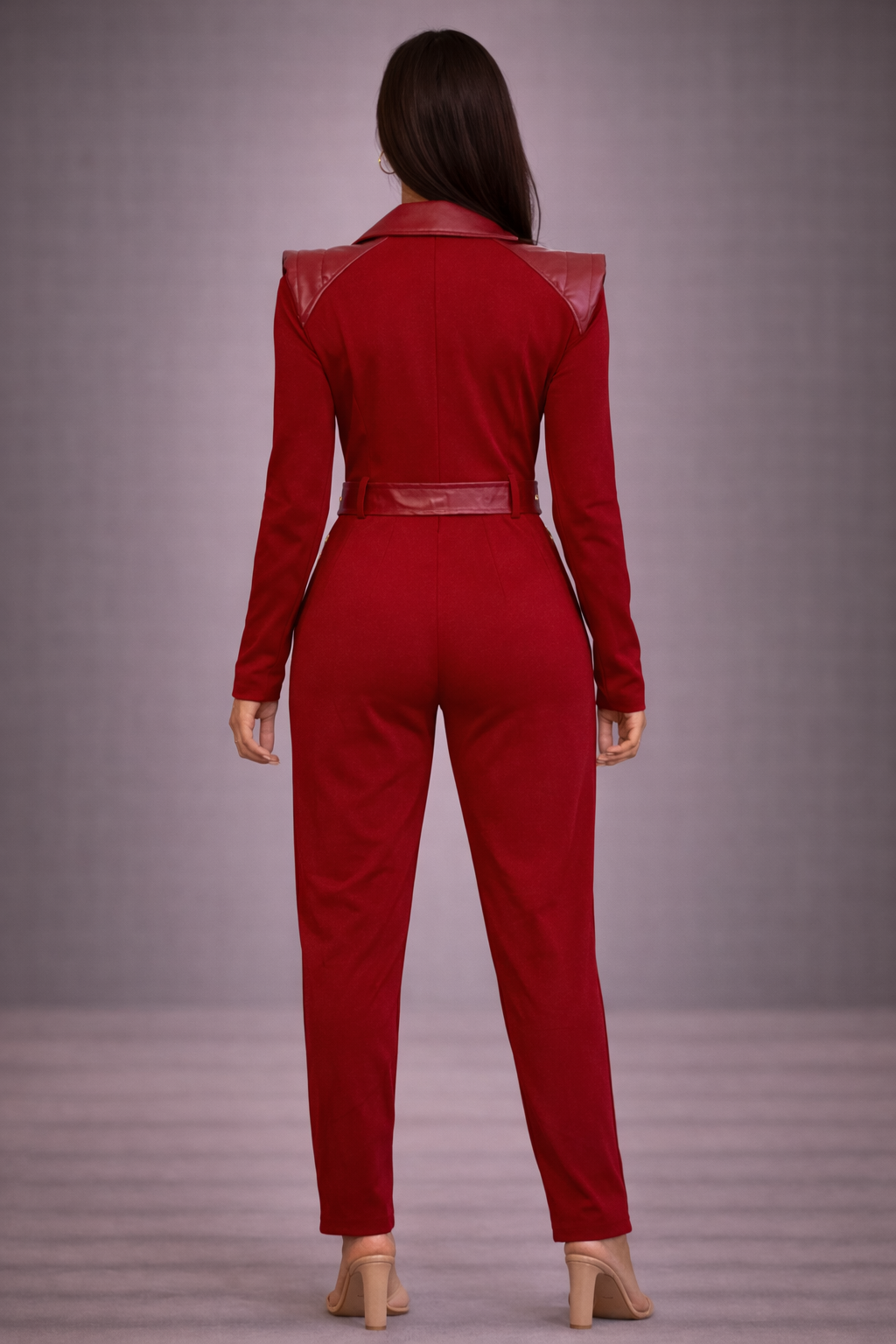 Madelyn Couture Scarlet Command Jumpsuit