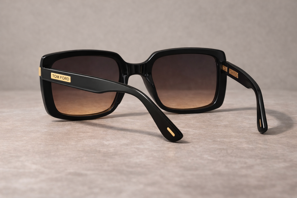 Tom Ford Longarone Black Sunglasse