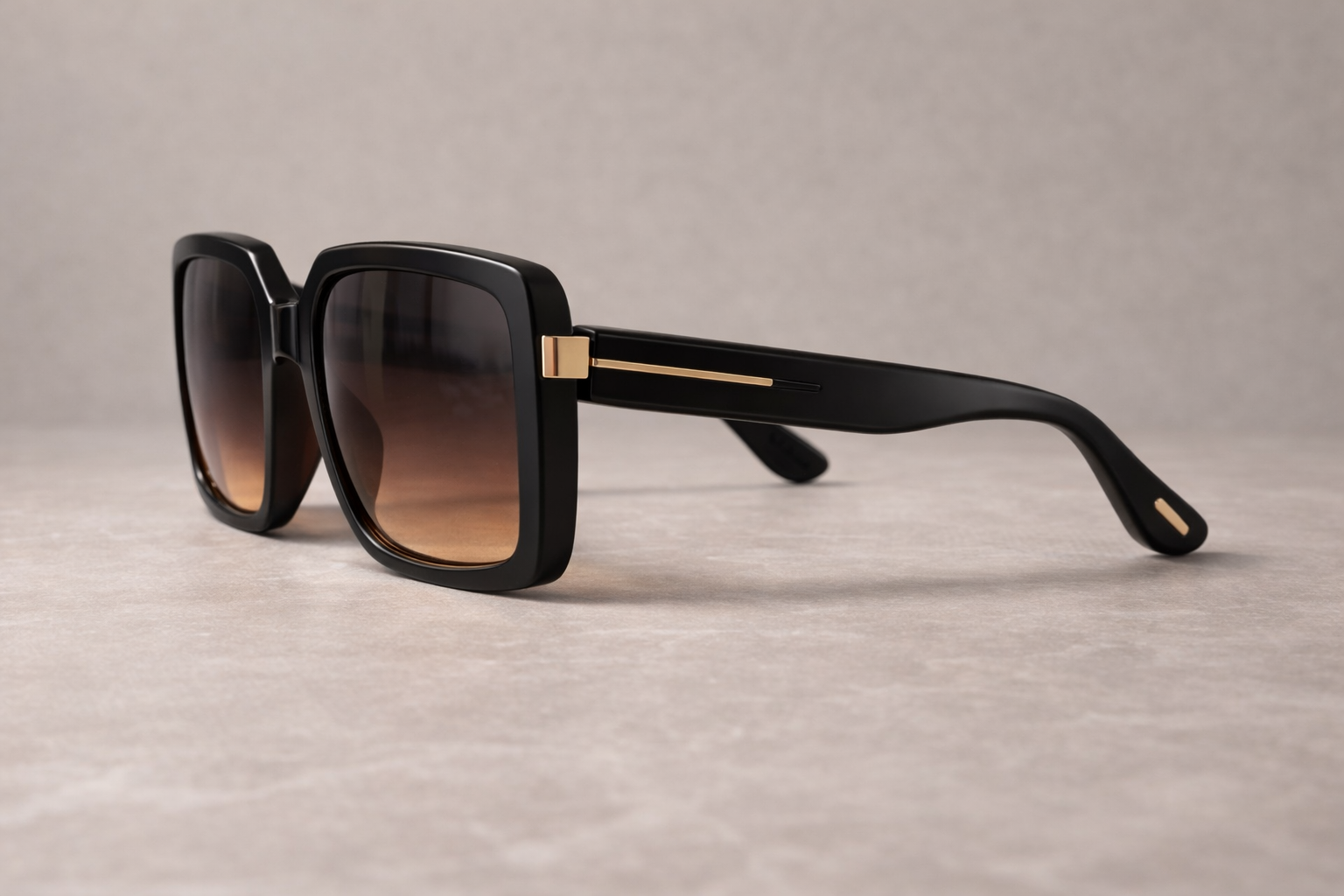 Tom Ford Longarone Black Sunglasse
