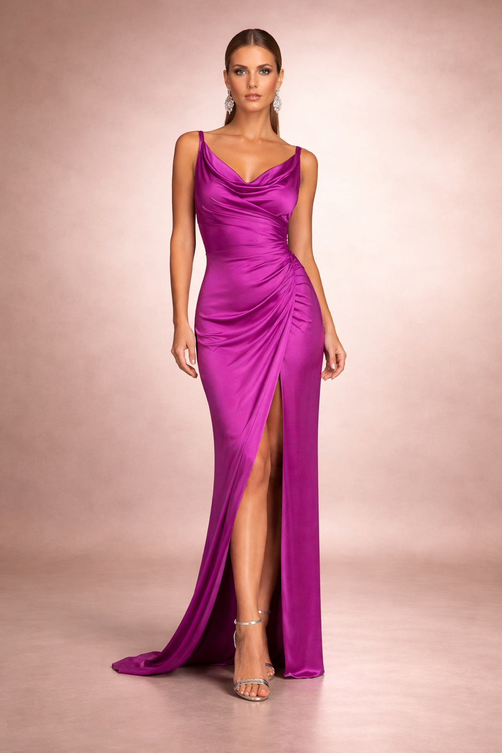 Amethyst Contour Gown