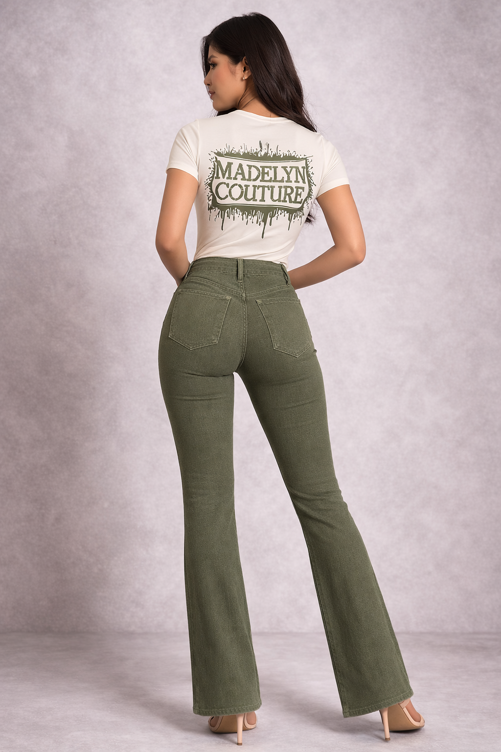 Mx Jeans High Rise Olive Skinny Pants