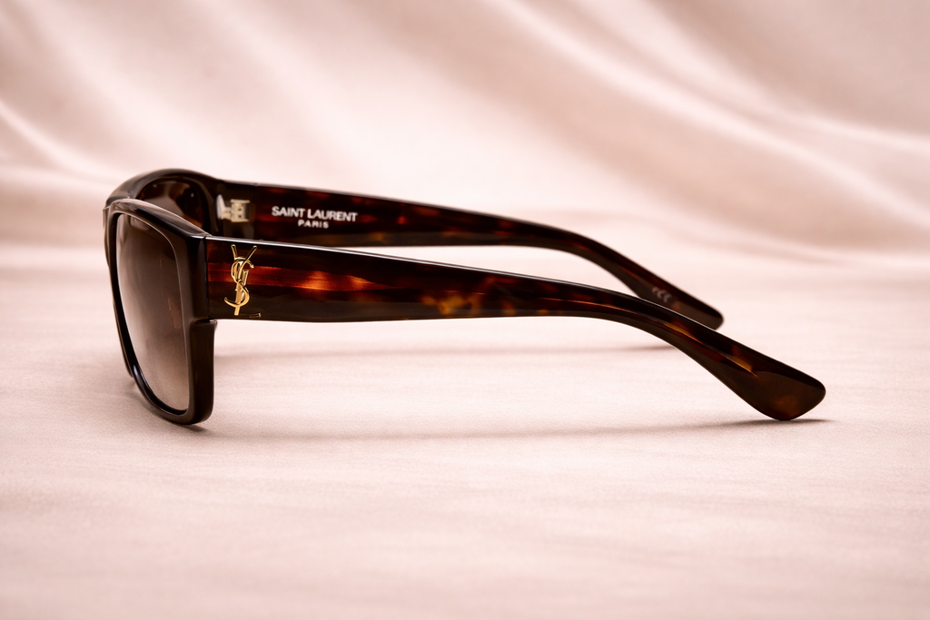 Saint Laurent Shiny Dark Havana